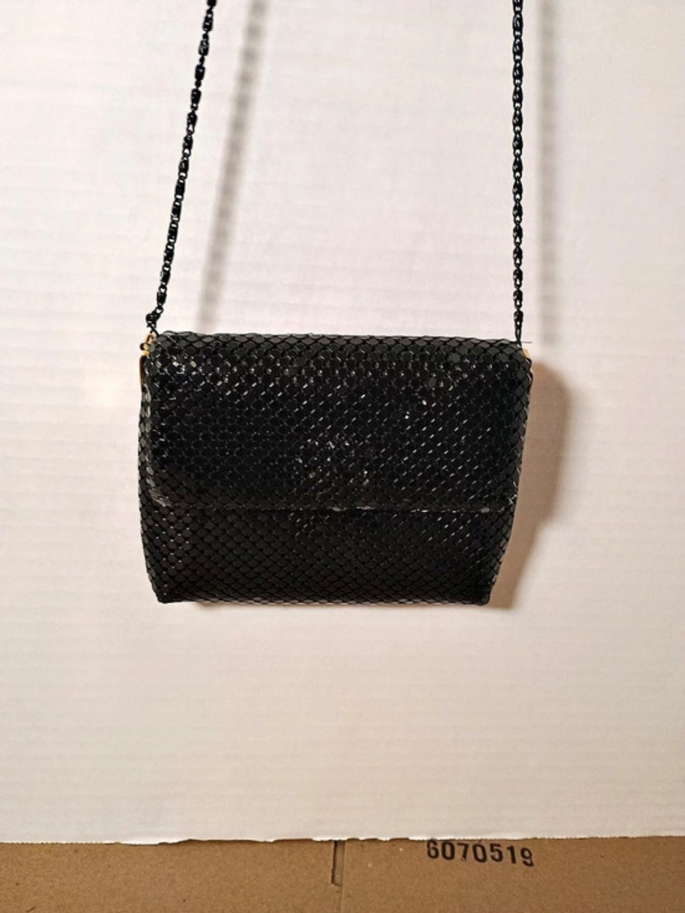 Black Chain Crossbody Bag Like New